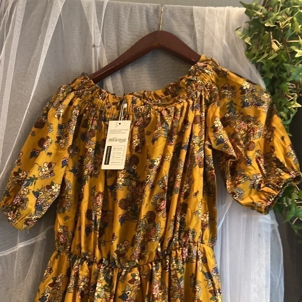 Host Pick 🎉 Meaneor Boho Floral Dress​ - Picture 2 of 8